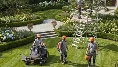 Bradenton, FL tree service team providing landscaping and arbor care for coastal properties