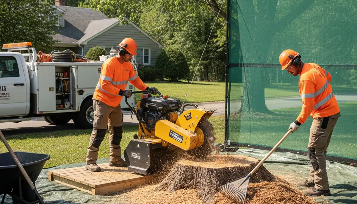 Stump removal service in Bradenton, FL for complete yard cleanup