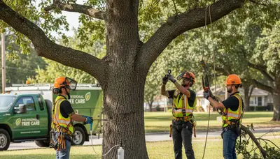 Bradenton, FL arborist treating tree disease to protect declining trees and stop fungal infection